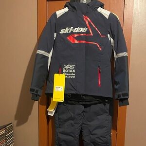 Ski-Doo X Team Jacket and Vasa Highpant- Navy and Red